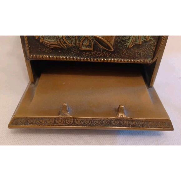 Max Le Verrier Bronze Cigarette Holder/Dispenser RARE - Picture 3 of 15